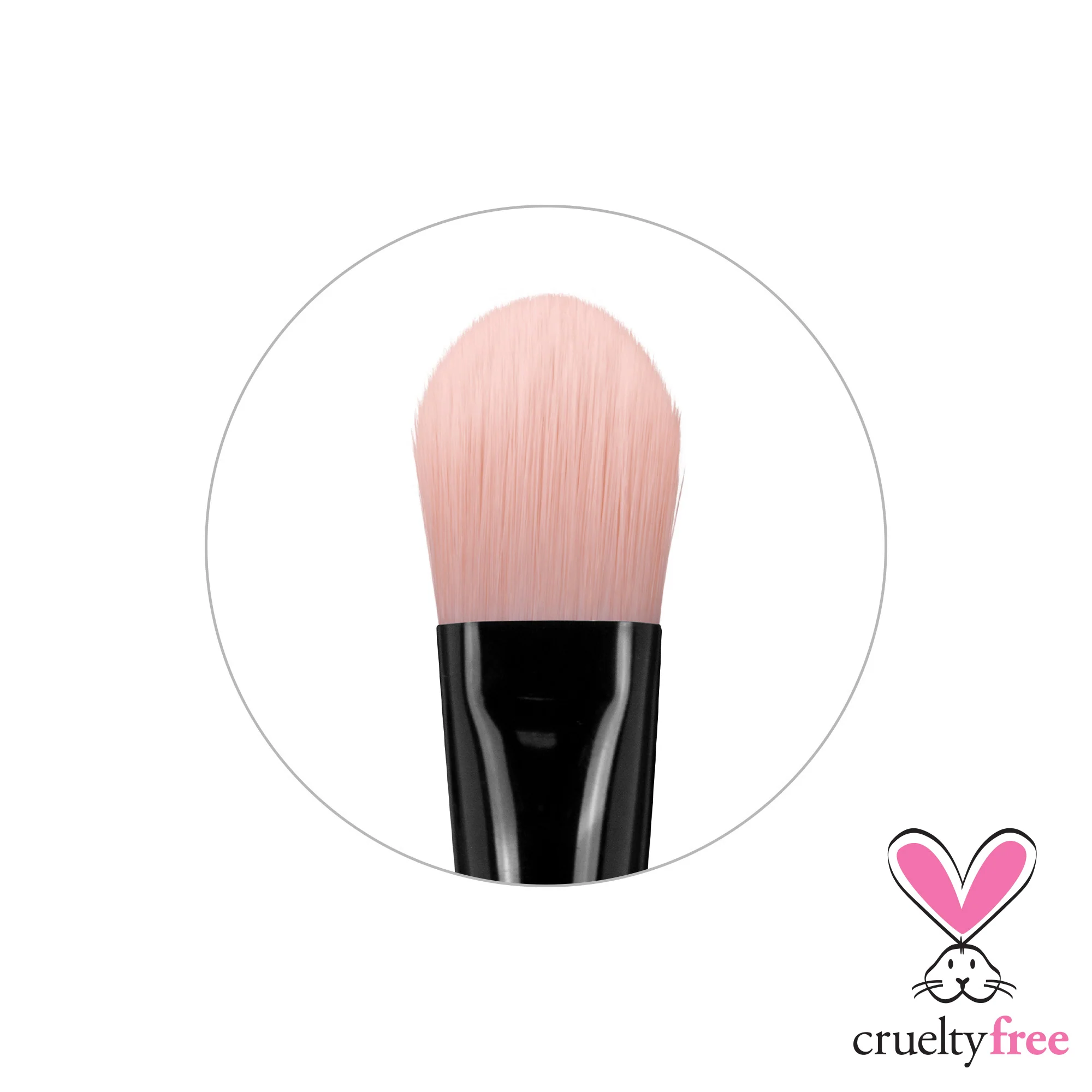 Essential Pink Flat Foundation Brush - Image 4