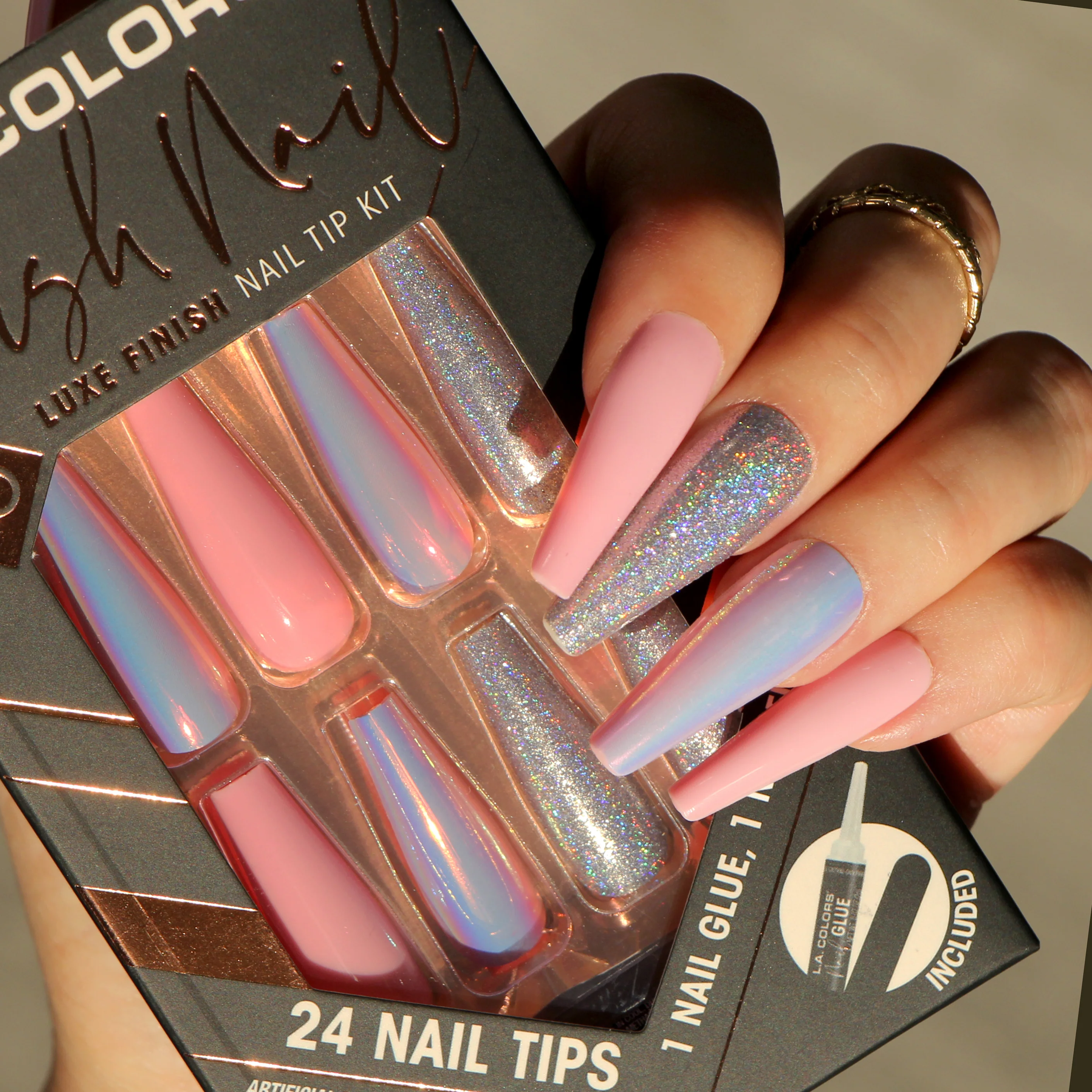 Lavish Nail Luxe Finish Nail Tip Kit (carded) - Image 10