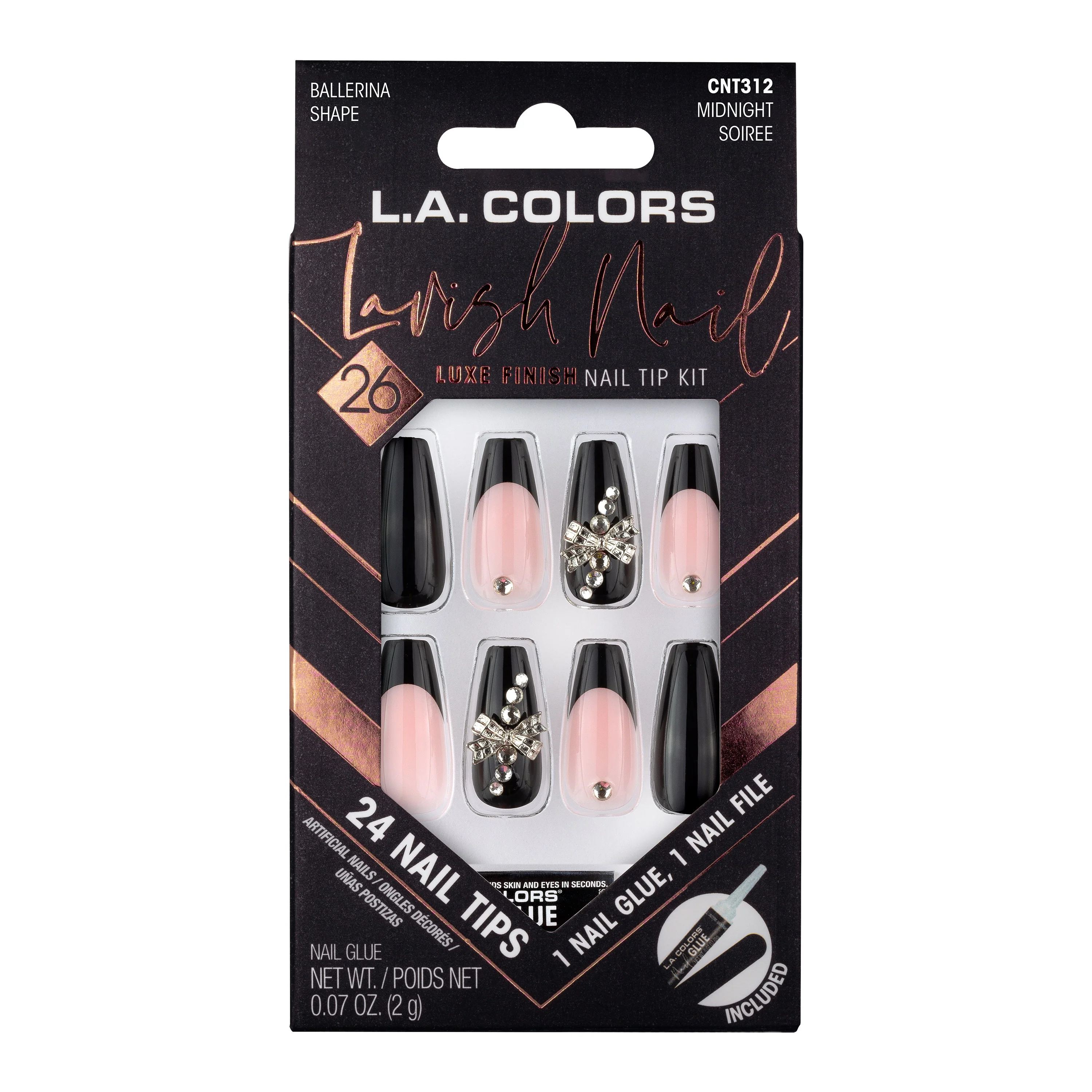 Lavish Nail Luxe Finish Nail Tip Kit (carded) - Image 14