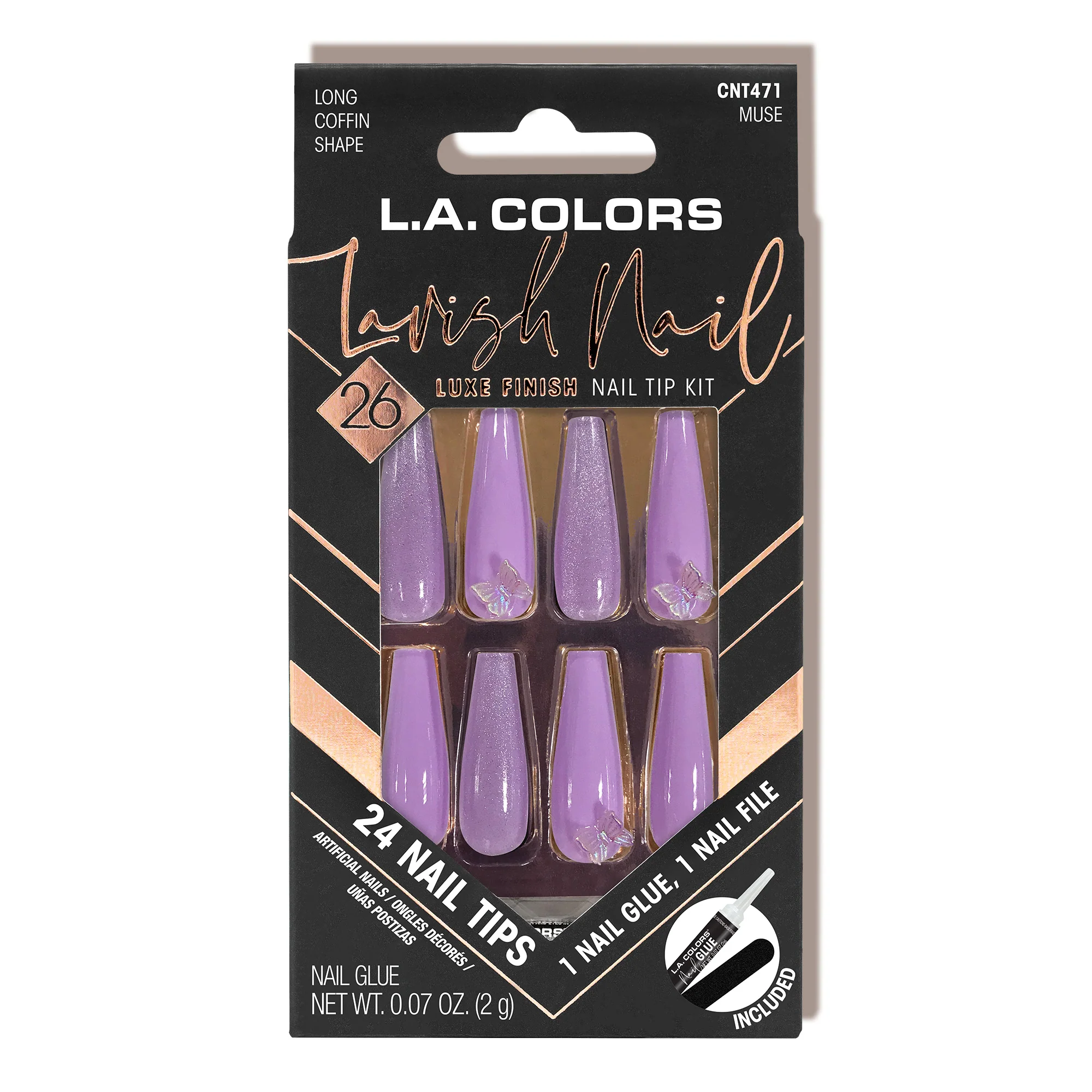 Lavish Nail Luxe Finish Nail Tip Kit (carded) - Image 15
