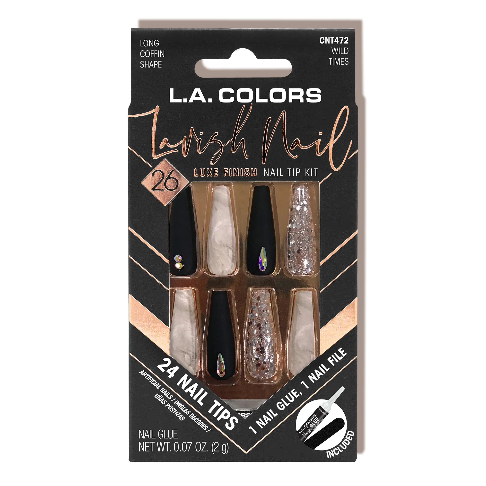 Lavish Nail Luxe Finish Nail Tip Kit (carded) - Image 16