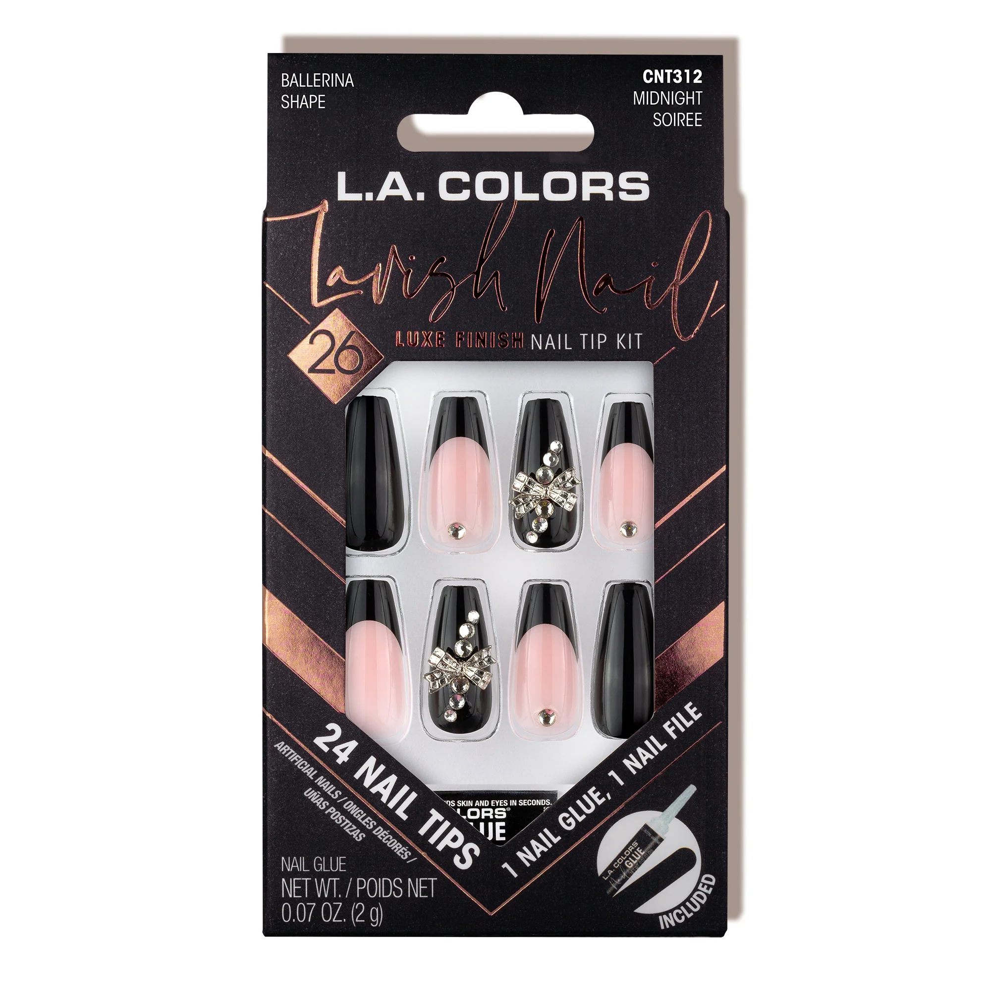 Lavish Nail Luxe Finish Nail Tip Kit (carded) - Image 18