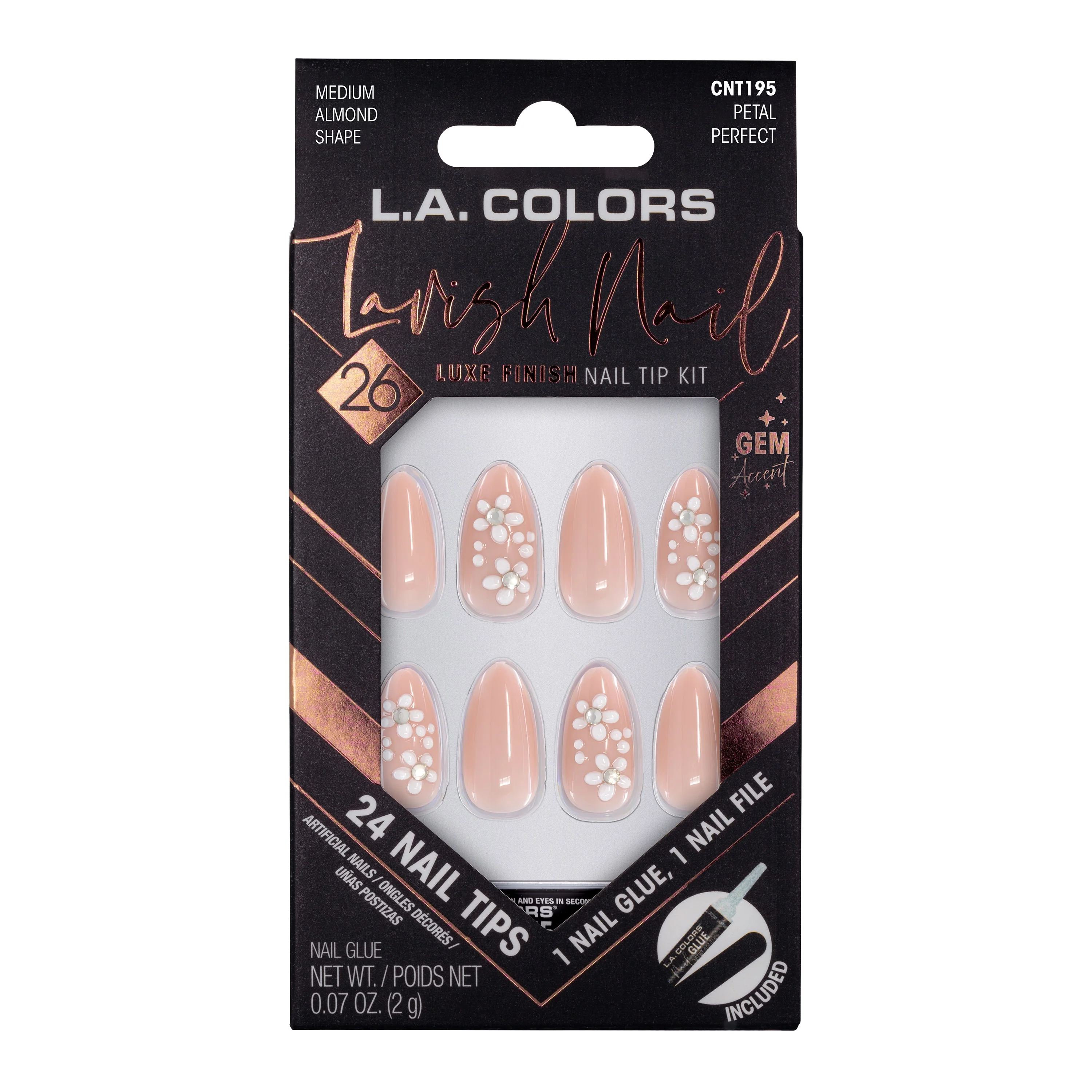 Lavish Nail Luxe Finish Nail Tip Kit (carded) - Image 19