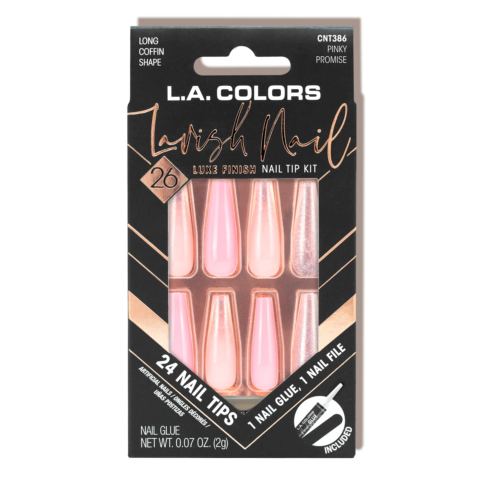 Lavish Nail Luxe Finish Nail Tip Kit (carded) - Image 20