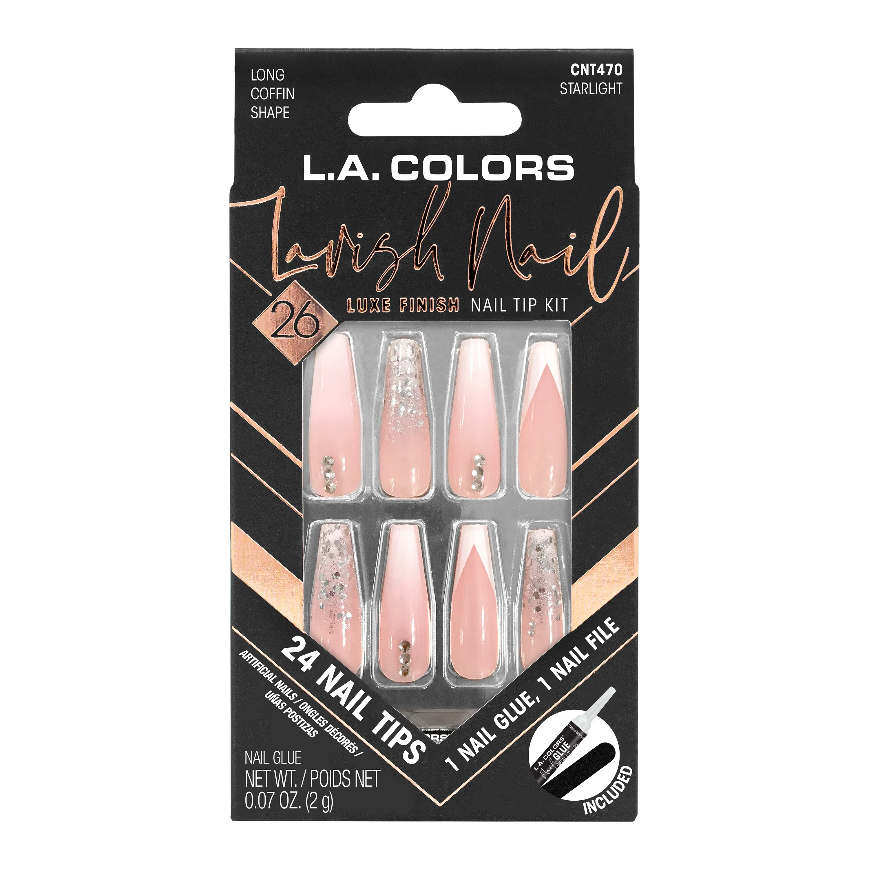Lavish Nail Luxe Finish Nail Tip Kit (carded) - Image 21