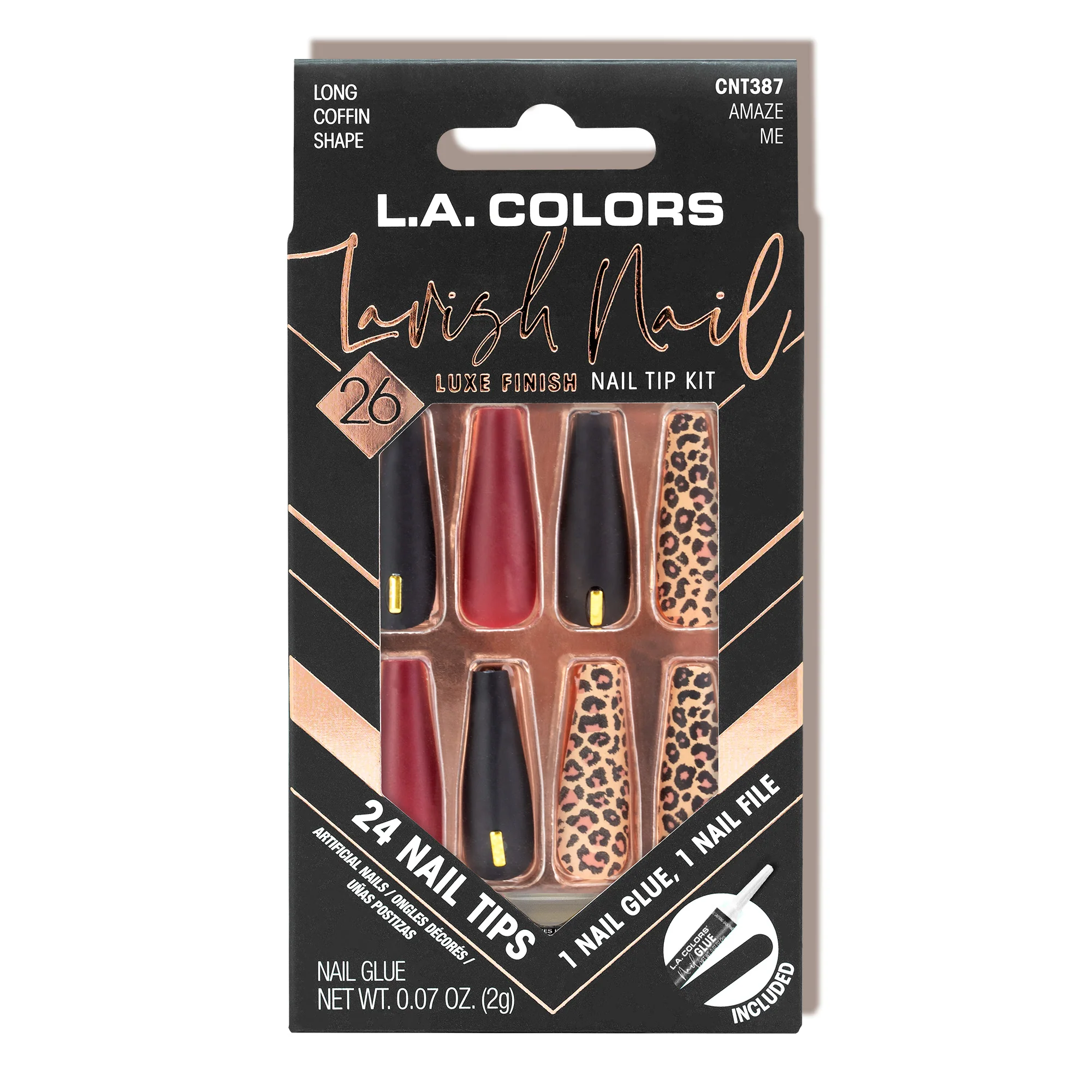 Lavish Nail Luxe Finish Nail Tip Kit (carded) - Image 22