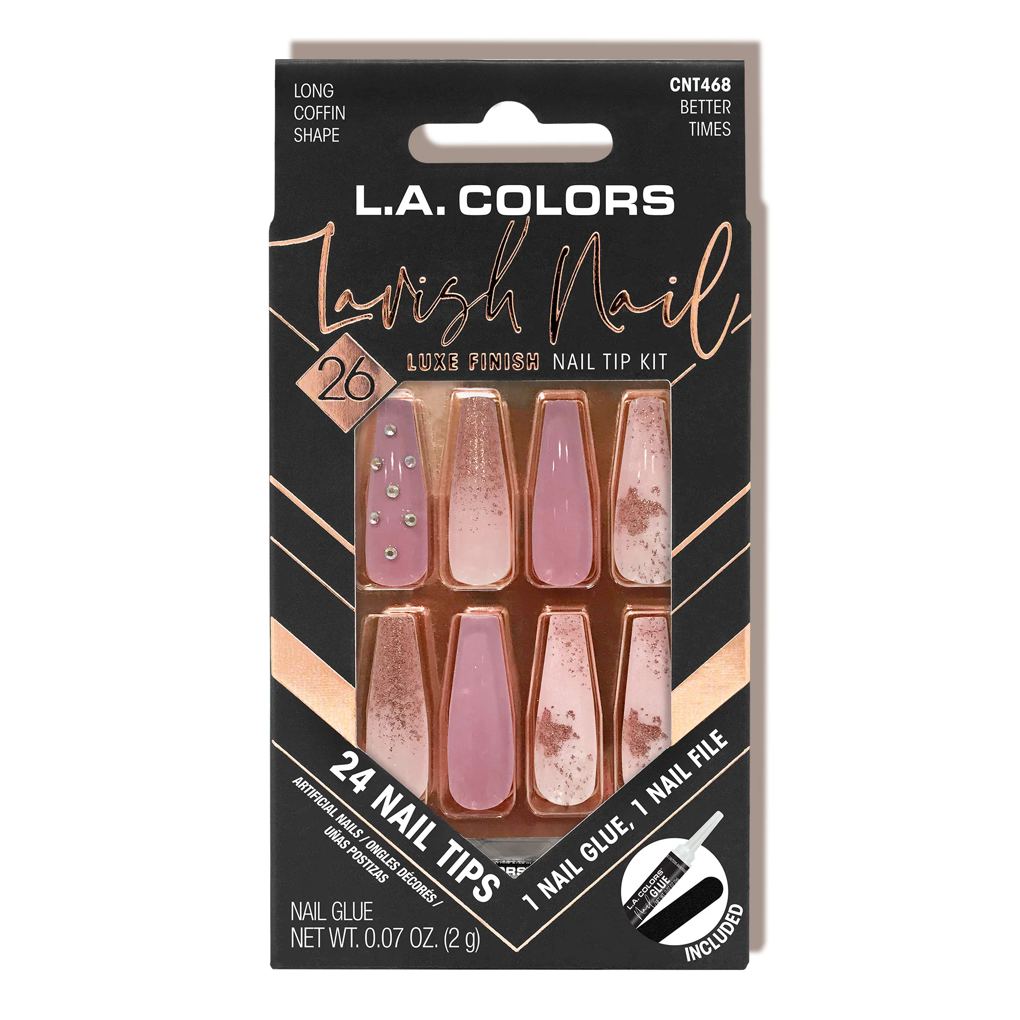 Lavish Nail Luxe Finish Nail Tip Kit (carded) - Image 23
