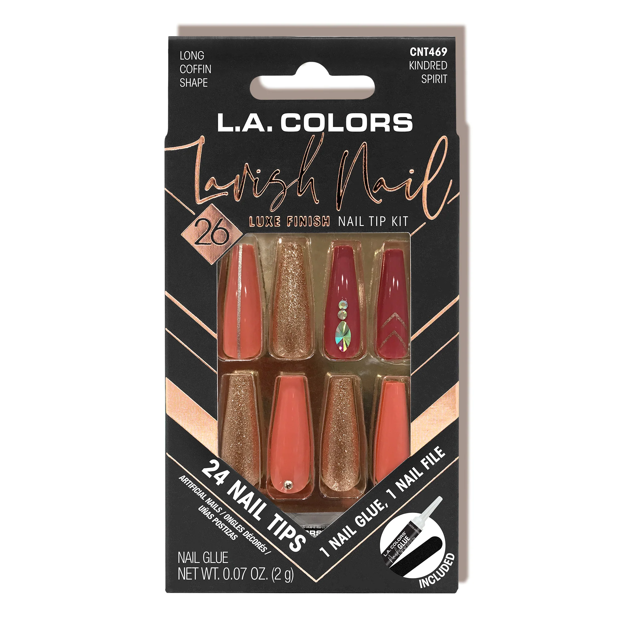 Lavish Nail Luxe Finish Nail Tip Kit (carded) - Image 24
