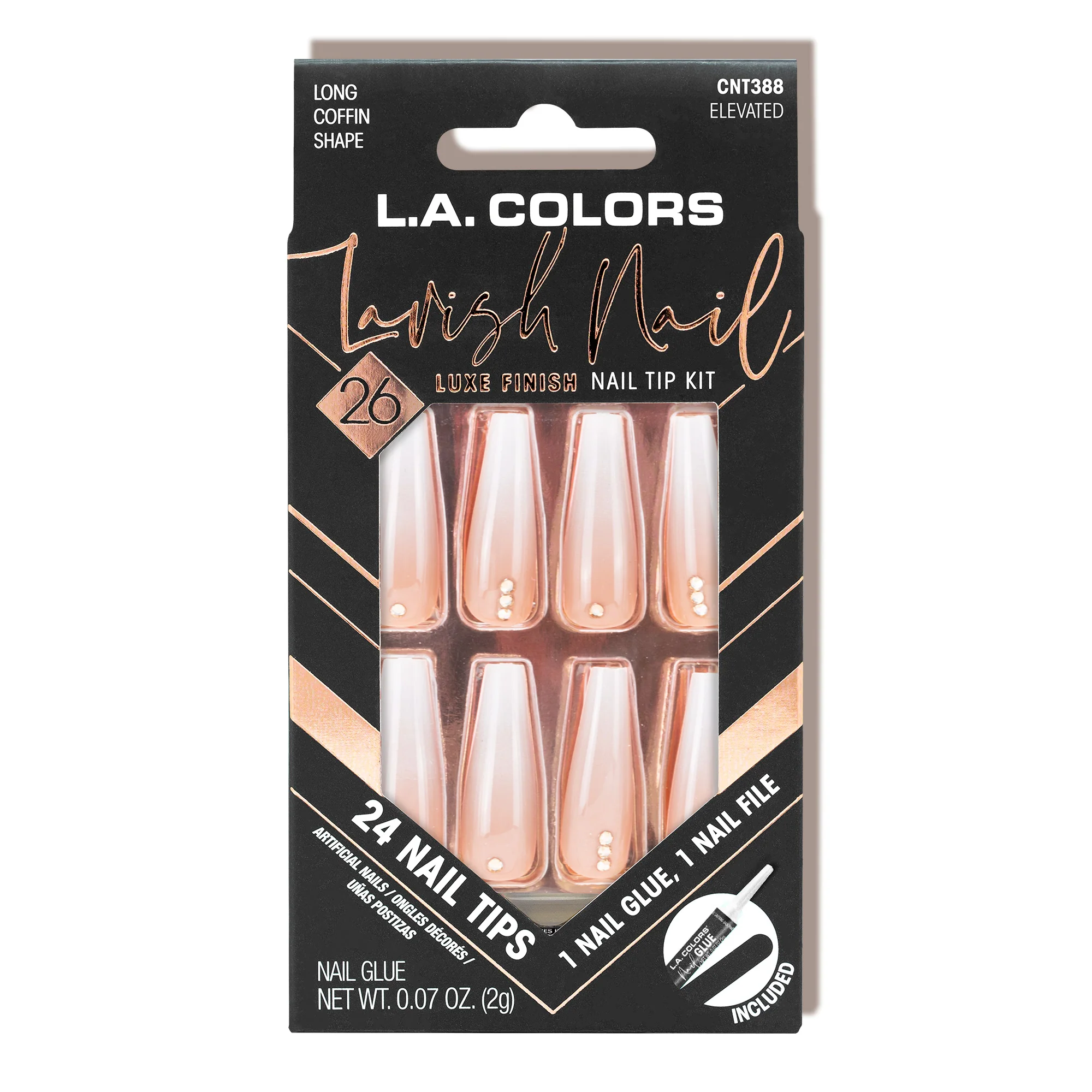 Lavish Nail Luxe Finish Nail Tip Kit (carded) - Image 26