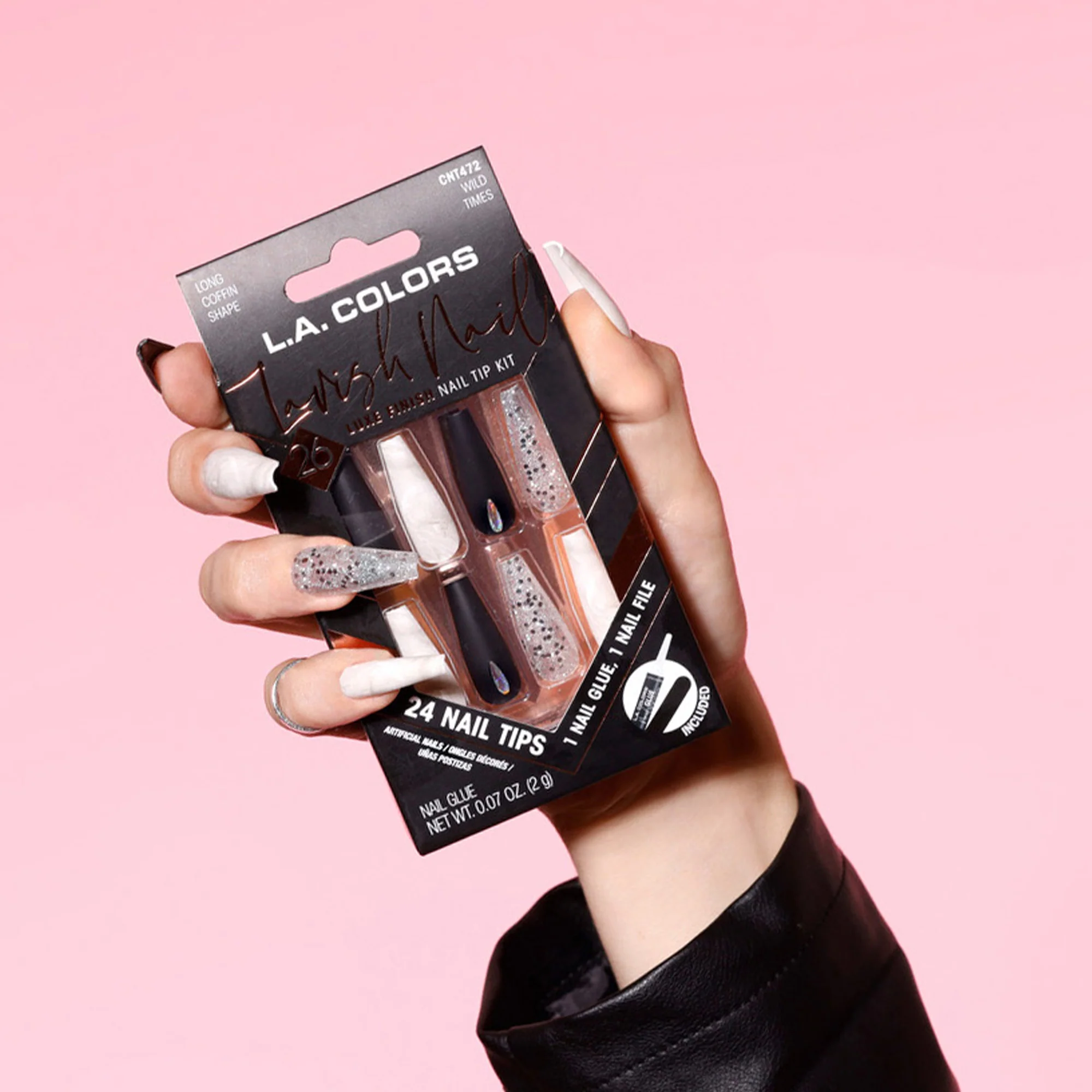 Lavish Nail Luxe Finish Nail Tip Kit (carded) - Image 57