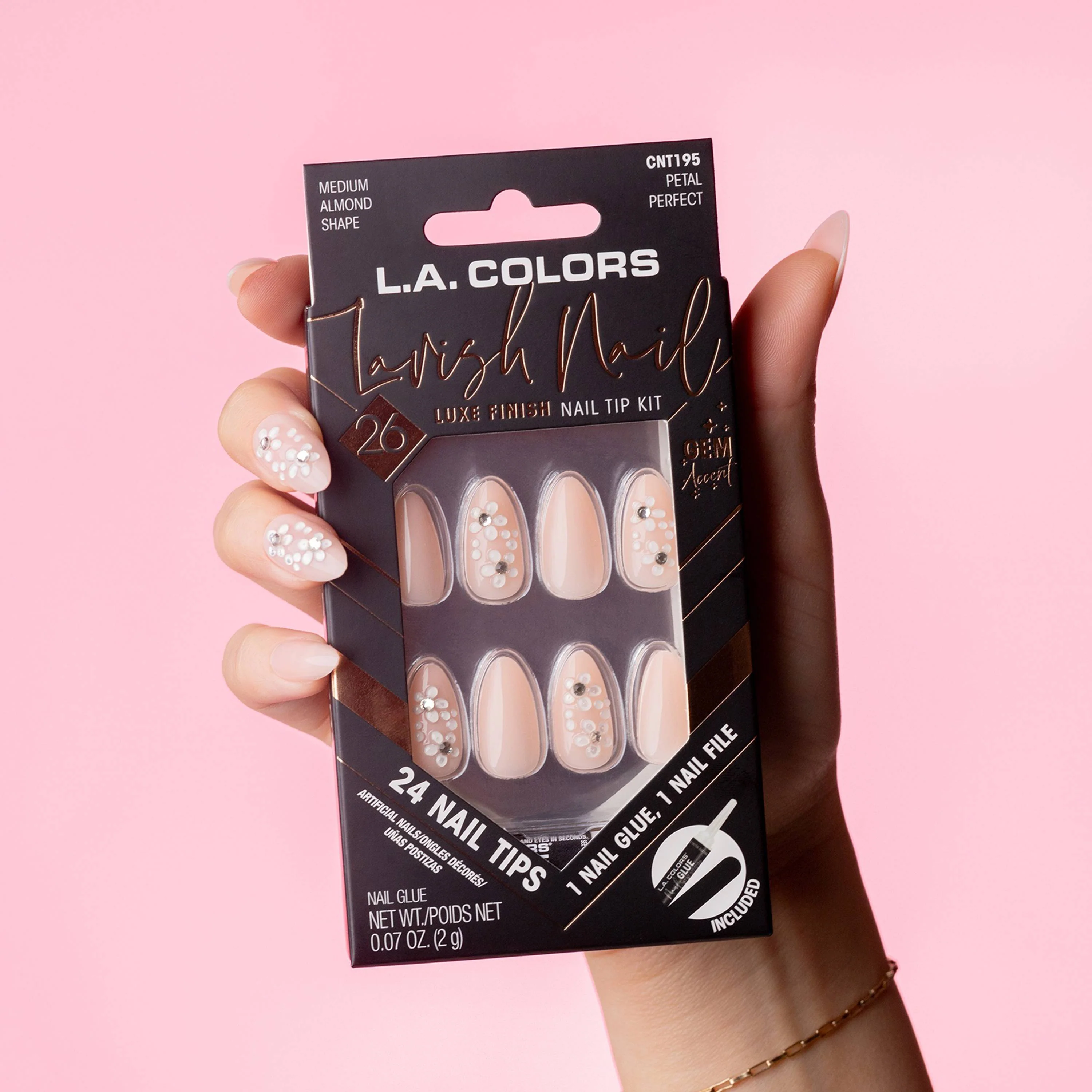 Lavish Nail Luxe Finish Nail Tip Kit (carded) - Image 75
