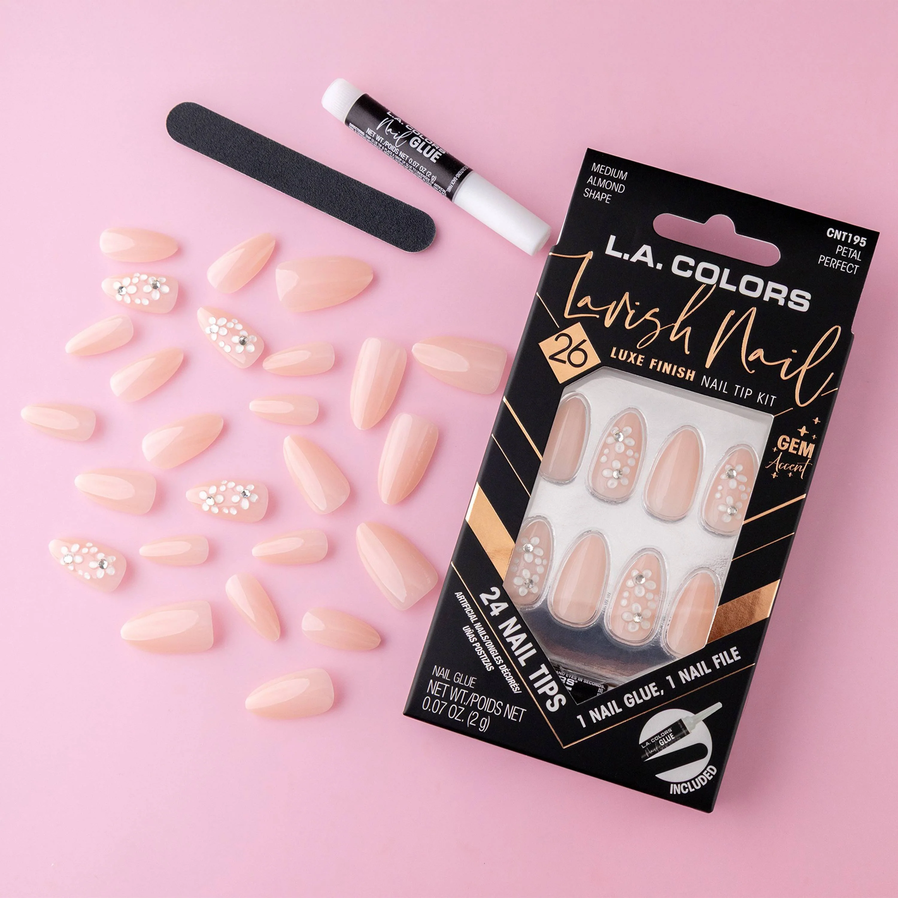 Lavish Nail Luxe Finish Nail Tip Kit (carded) - Image 77