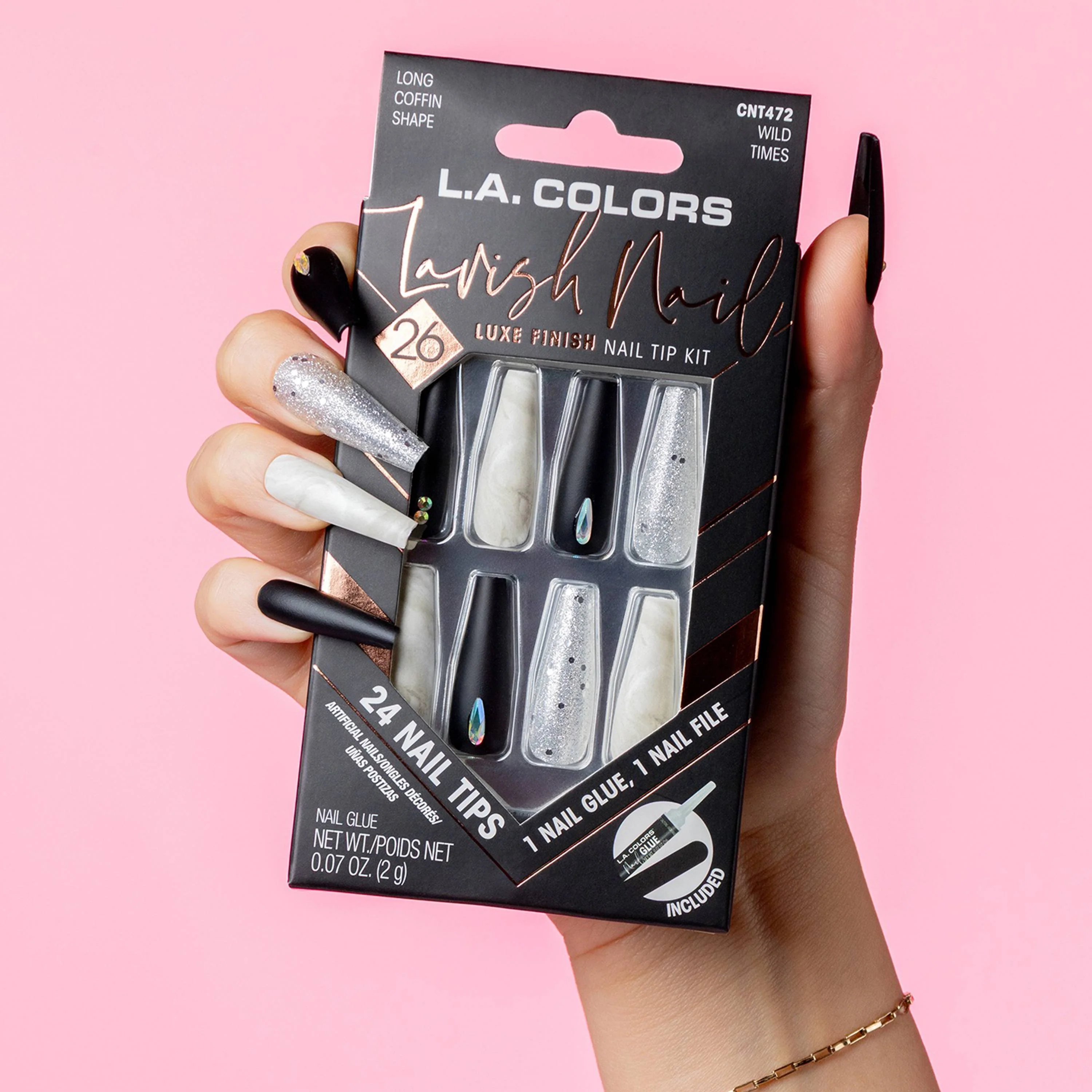 Lavish Nail Luxe Finish Nail Tip Kit (carded) - Image 97
